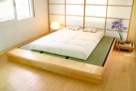 Base Tatami con bambu